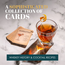 Load image into Gallery viewer, Whiskey Stones Gift Set by Royal Reserve | Artisan Crafted Chilling Rocks Scotch Bourbon Glasses and Slate Table Coasters – Gift for Guy Men Dad Boyfriend Anniversary or Retirement